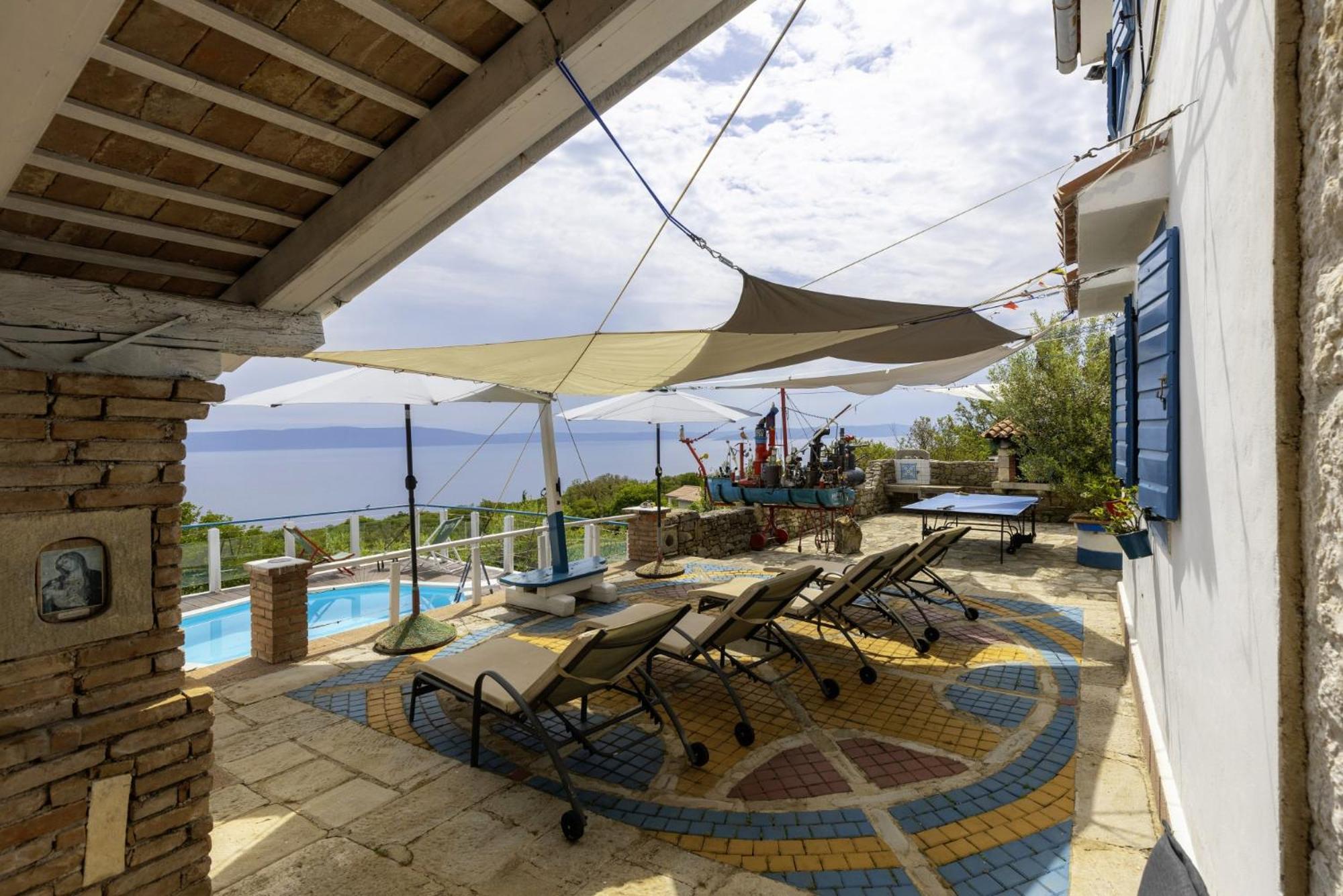 Crni In Crni - Haus Fuer 6 Personen Villa Labin  Buitenkant foto